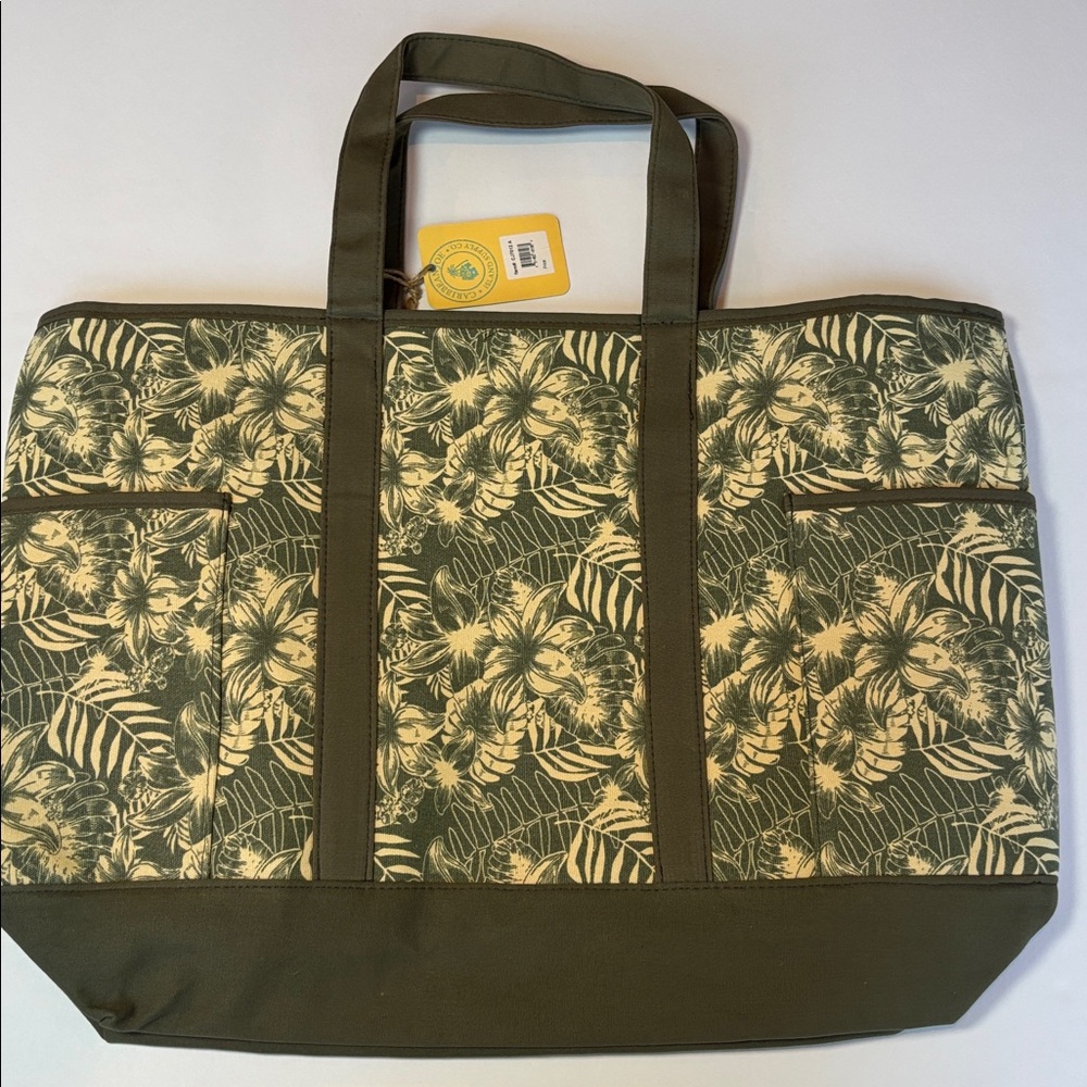 NEW! Caribbean Joe Oversized Tote / Overnight Bag - Picture 5 of 7